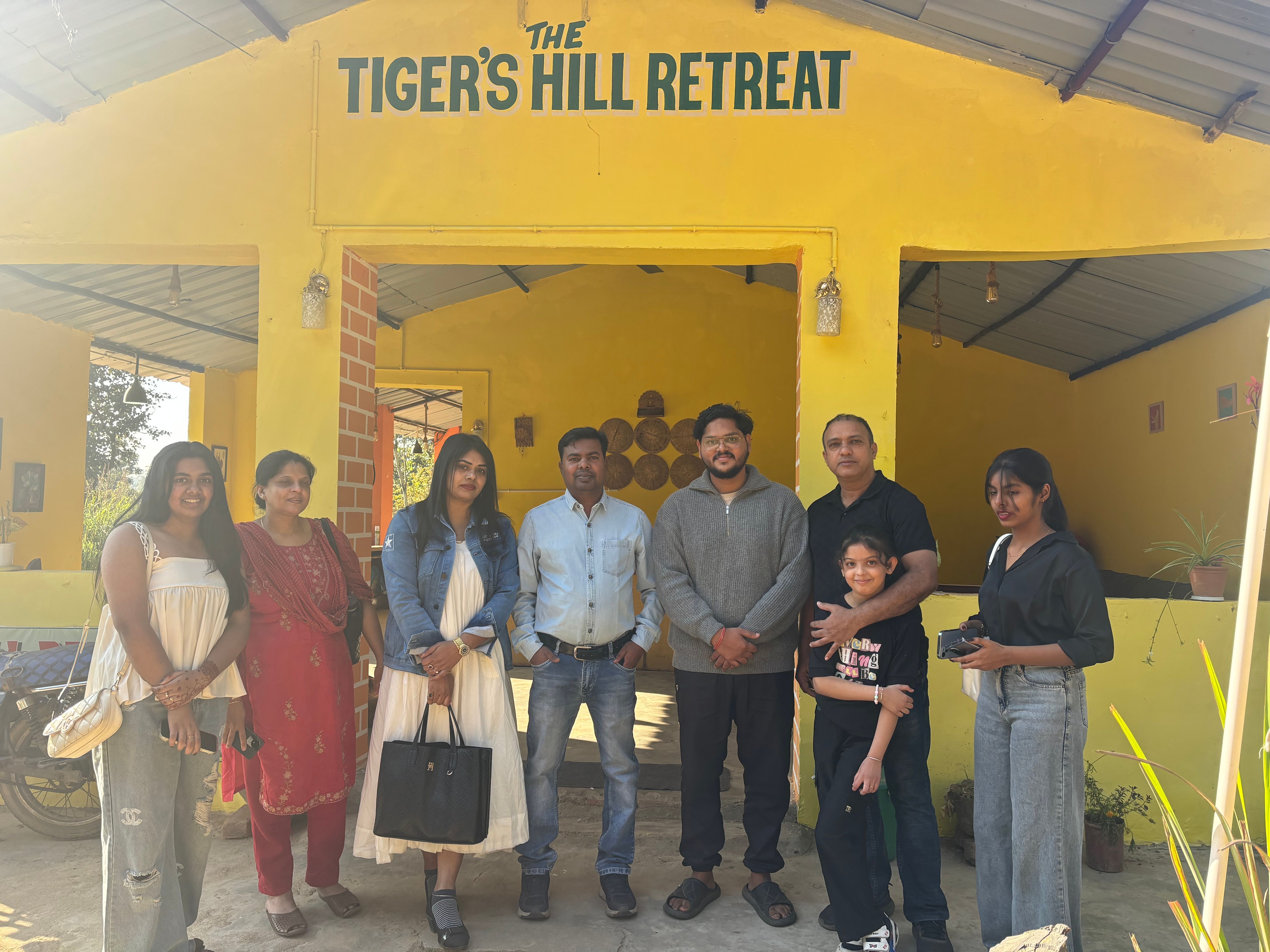 Happy Guests at Tiger's Hill